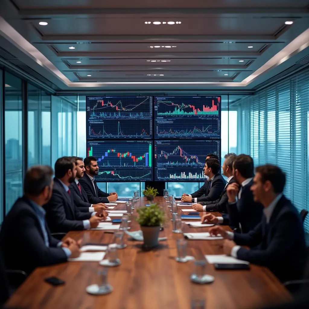 Equipo de FinConsult en reunión estratégica